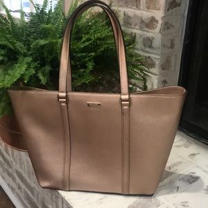 Rose Gold Kate Spade Tote ♠️